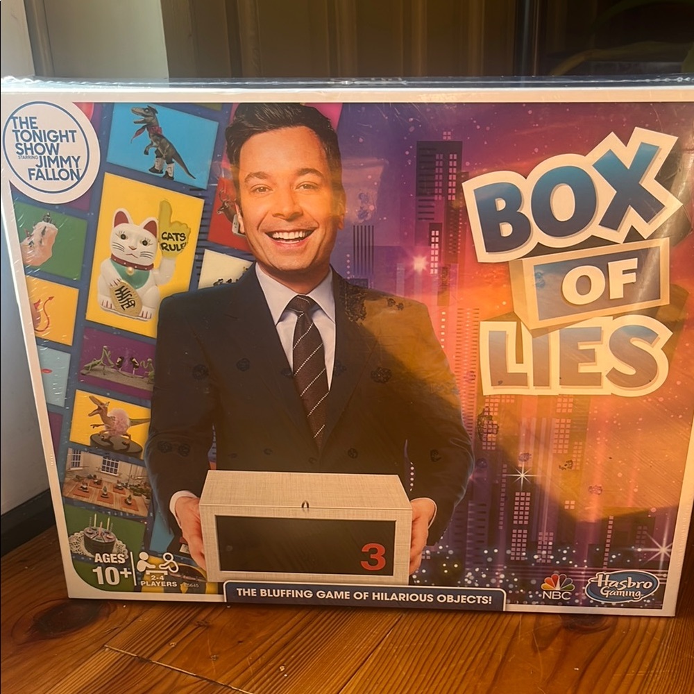 Hasbro Box of Lies Game The Tonight Show - Sealed